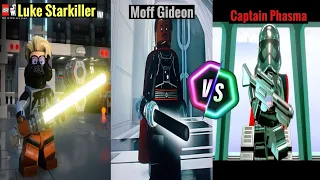 Lego Star Wars: TSS - Luke Starkiller & Moff Gideon Vs Captain Phasma