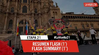 Étape 21 - En 1' | #LaVuelta21