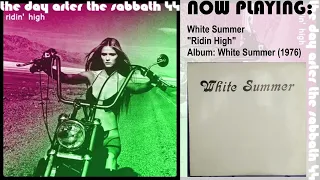 White Summer - Ridin High [1976 Private Hard Rock USA]