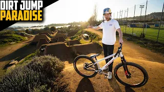 TRAINING HAS BEGUN ON THESE INSANE MTB DIRT JUMPS!!