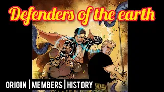 The History of DEFENDERS OF THE EARTH (D.O.E) | characters count and review| KING COMICS RISES