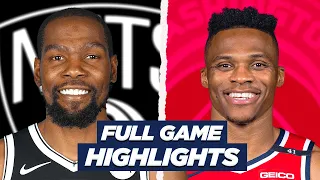 Nets at Wizards HIGHLIGHTS full game | January 31, 2021