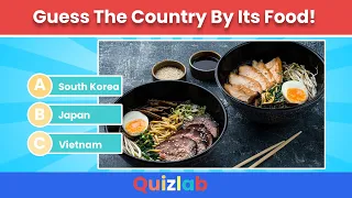 Guess the Country by its Food 🍕😋 | Fun Quiz!!!