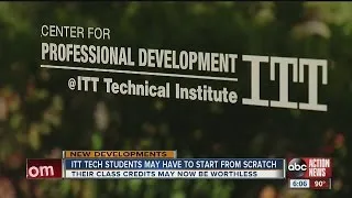Local ITT students cannot access transcripts