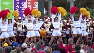 USC Band Pep Rally Union Square San Francisco California 2018