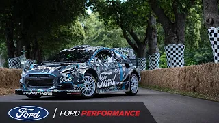 The Puma Rally1 Arrives At Goodwood | Ford Performance