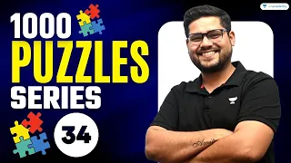 (Class-34) 1000 Puzzle Series | Reasoning For Bank Exams 2023 | Ankush Lamba | Unacademy Bank Exams