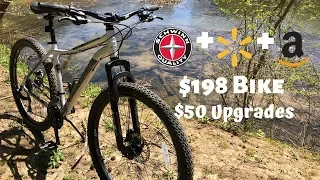 $50 Upgrade of the Schwinn Aluminum Comp MTB from Walmart