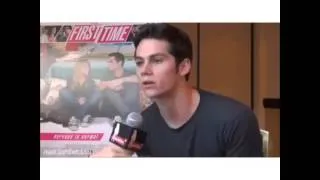 Dylan O'Brien doing a British accent.SOUNDS LIKE ZAYN AND HARRY.