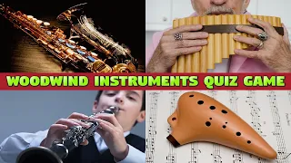 WOODWIND INSTRUMENTS QUIZ GAME FOR KIDS