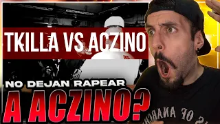 ACZINO se enfrenta a SU MAESTRO 👨🏽‍🏫 XLMEN reacciona a ACZINO vs T KILLA BATALLA ESCRITA