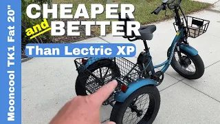 A Better eTrike!! Mooncool TK1 Fat 20" | Cheaper Than Lectric XP Trike