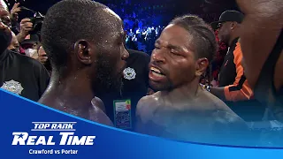 EXCLUSIVE! What Terence Crawford Said to Porter After His Dad Stopped the Fight | REAL TIME EPILOGUE