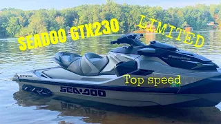 2020 SEADOO GTX 230 LIMITED TOP SPEED