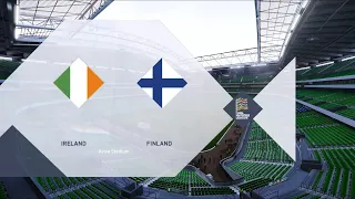 Ireland vs Finland | 2020-21 UEFA Nations League | PES 2020