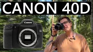 Canon 40D с Avito за 1000рублей! Обзор-тест недорогой камеры и объектива #canon #50mm