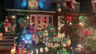 2021 Dyker Heights Christmas Light Walking Tour Brooklyn.