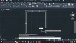 Autocad || Room Plan || By Fatima Asad Lakho.