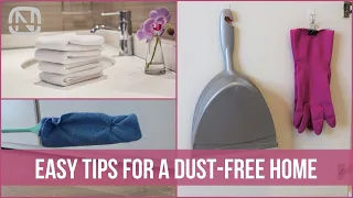 9 CLEAN HOME HACKS to keep your home DUST-FREE - | OrgaNatic