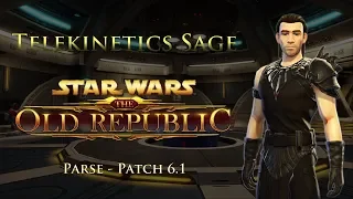 SWTOR PvE 6.1 - Telekinetics Sage Parse (22,322)