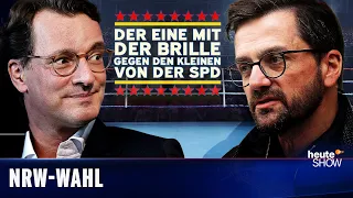 Wer gewinnt die kleine Bundestagswahl in Nordrhein-Katastophalen? | heute-show vom 13.05.2022