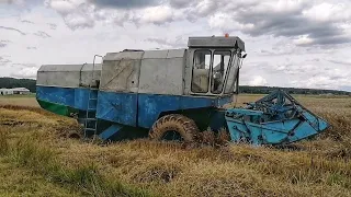 Zapadlý Fortschritt E-512 | Harvest in mud | Mega Wtopa | Žně 2021