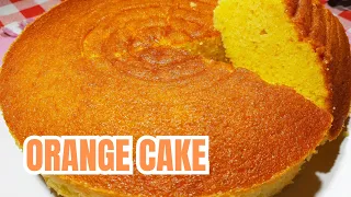 Orange Cake Recipe | How To Make Moist Orange Cake | Bata Medy