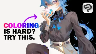 How I Color My Anime Art ✦ Digital Drawing Tutorial [Clip Studio Paint]