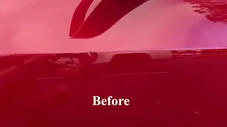 Tesla Model 3 Body Line Dent Repair