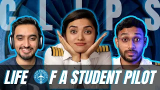 PILOT TRAINING Easy for a STUDENT PILOT? | Pilot Podcast CLIPS