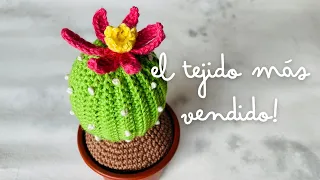 Cactus amigurumi 😍 AUMENTA TUS VENTAS!