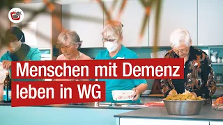 Menschen mit Demenz leben in WG