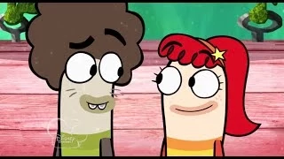 Fish Hooks - Oscar and Bea kiss (Final Scene)