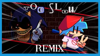 FNF Vs Sonic.exe | Too Slow Remix - The red ring mix | (Ft. @GhostcatPNG) (WARNING: FLASHING LIGHTS)