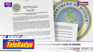 DOJ: Pinaliwanag ang basehan ng murder cases vs Bantag | TELERADYO BALITA (16 Mar 2023)