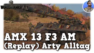 World of Tanks - AMX 13 F3 AM - (Replay) Arty Alltag auf Tier 6