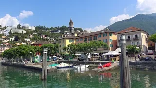 Ascona in Ticino Switzerland 4K
