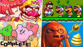 Evolution of 100% Completion Rewards in Nintendo Games (1986 - 2019)