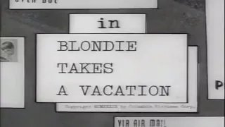 1939   Blondie Takes a Vacation - (Quality: Good)