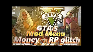 GTA V Mod Menu • RP + Money glitch ⭐ PC 1 67 ESP + Aimbot