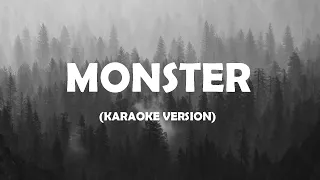 Monster - Justin bieber vs Shawn Mendes ( Karaoke & Lyrics )