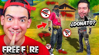 BROMA A MI AMIGO ME HAGO PASAR SIN INTERNET EN GRAN MAESTRO EN FREE FIRE !! | TheDonato