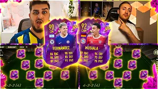 FUTURE STARS MUSIALA vs. ENZO FERNÁNDEZ SQUAD BUILDER BATTLE💜vs. MaxMalle😱I FIFA 23