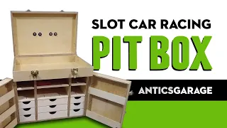 Building a Slot Car Racing Pit Box!