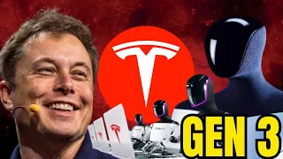 It Happened! Elon Musk Revealed BIG Upgrade Tesla Bot Gen 3 Optimus!