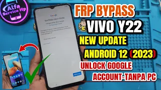Vivo Y22 Bypass Frp | Update 2023 Android 12 | Unlock Google Account 100% SUCCESS