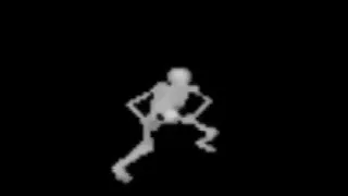 Skeleton dancing to thriller (low quality)