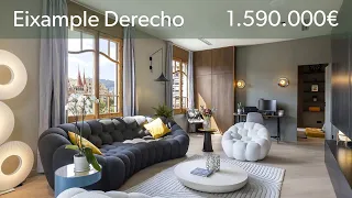 Apartamento de lujo con vistas a la Casa de les Punxes en venta en Eixample Derecho, Barcelona