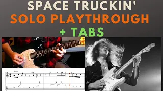 Space Truckin' Solo Cover/Play-Along + TABs