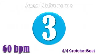 60bpm - METRONOME (4/4 Crotchet Beat)